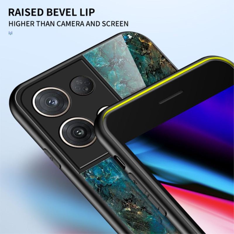 Maskica Oppo Reno 8 Pro Mramorno Kaljeno Staklo