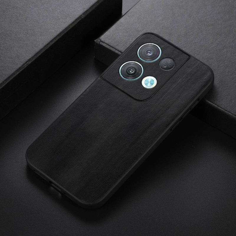Maskica Oppo Reno 8 Pro Teksturirana Umjetna Koža