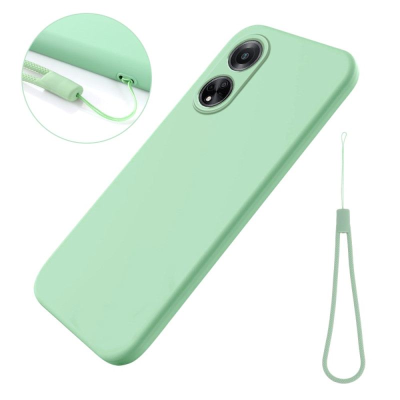 Maskica Za Oppo A98 5g Remen Od Tekućeg Silikona