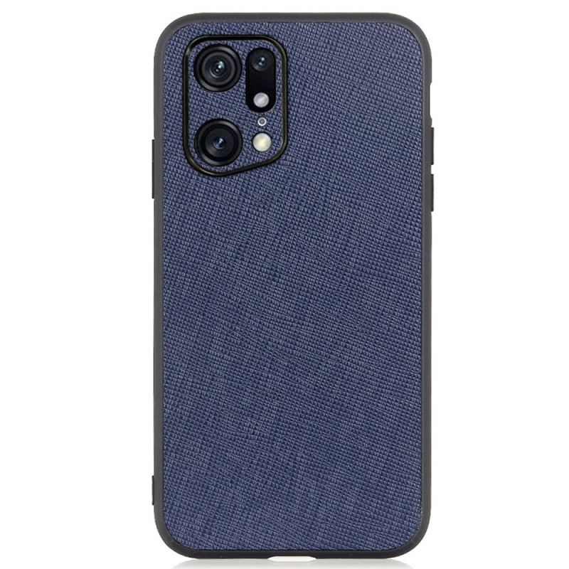Maskica Oppo Find X5 Pro Prava Teksturirana Koža