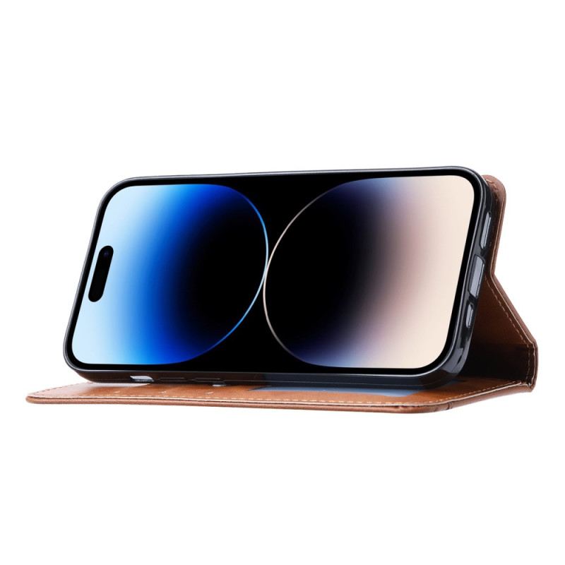 Flip Futrola iPhone 15 Kožna Futrola Set Kartica