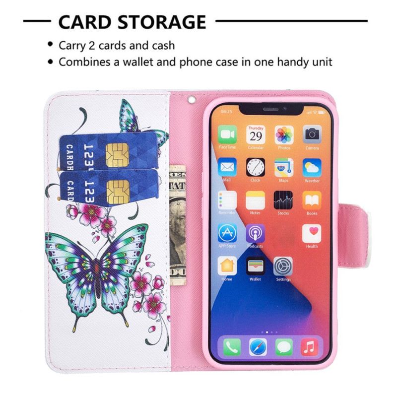 Futrola iPhone 15 Leptiri U Letu