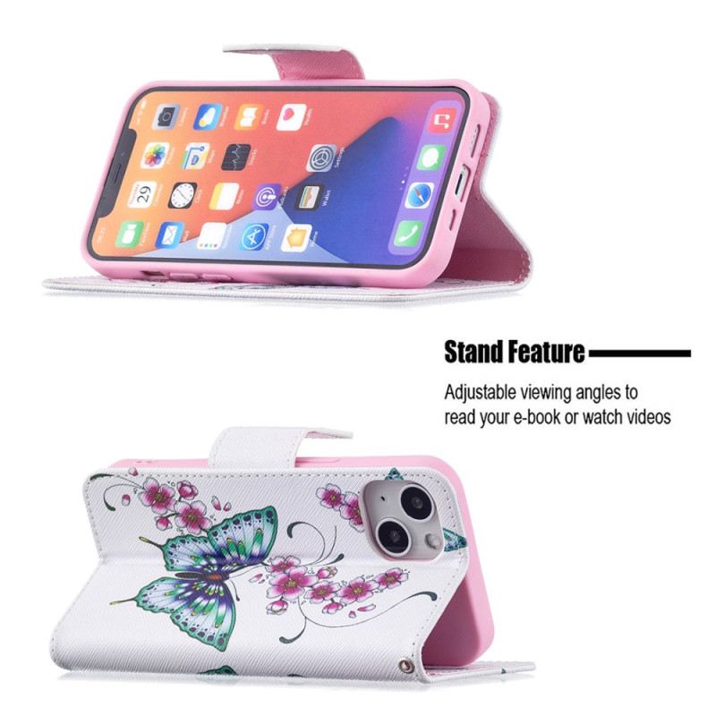 Futrola iPhone 15 Leptiri U Letu