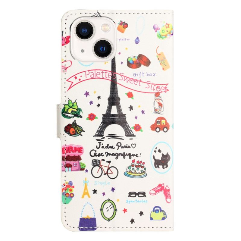 Futrola iPhone 15 Slatki Pariz