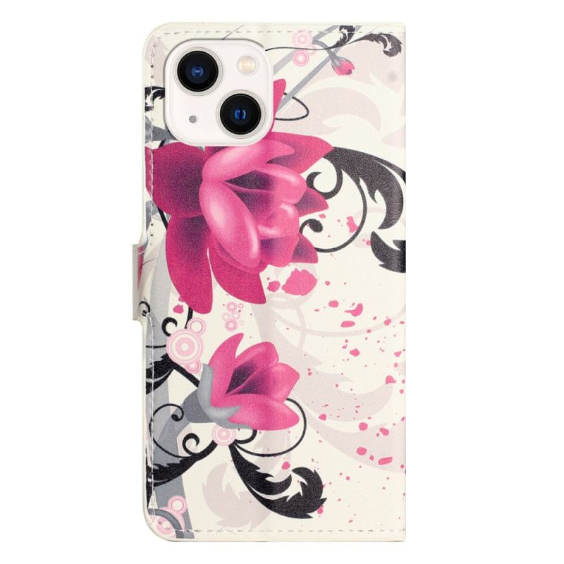 Futrola iPhone 15 Tropsko Cvijeće