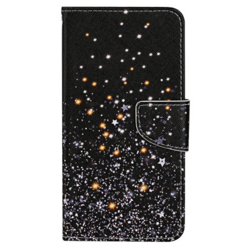 Futrola iPhone 15 Zvjezdasti Tuš S Remenom