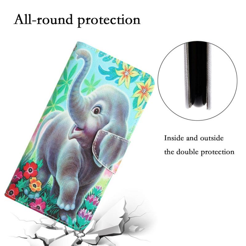 Kožna Futrola iPhone 15 Hod Slonova Uzicu