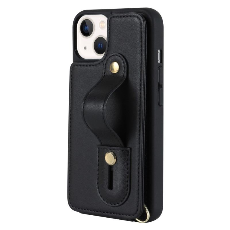 Maskica iPhone 15 Remen Za Držač Kartice I Remen Za Nošenje Na Ramenu