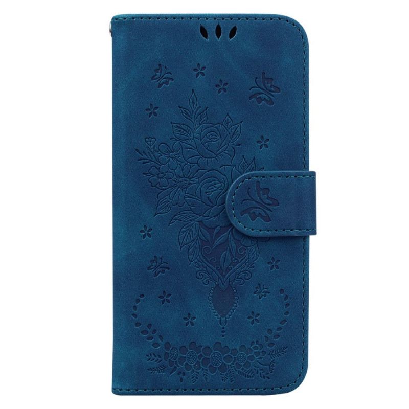 Futrola Oppo Reno 8 Ruže S Remenčićima I Leptiri