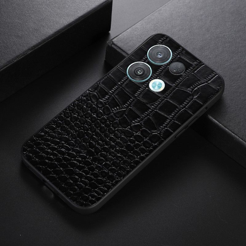 Maskica Oppo Reno 8 Prava Krokodilska Koža