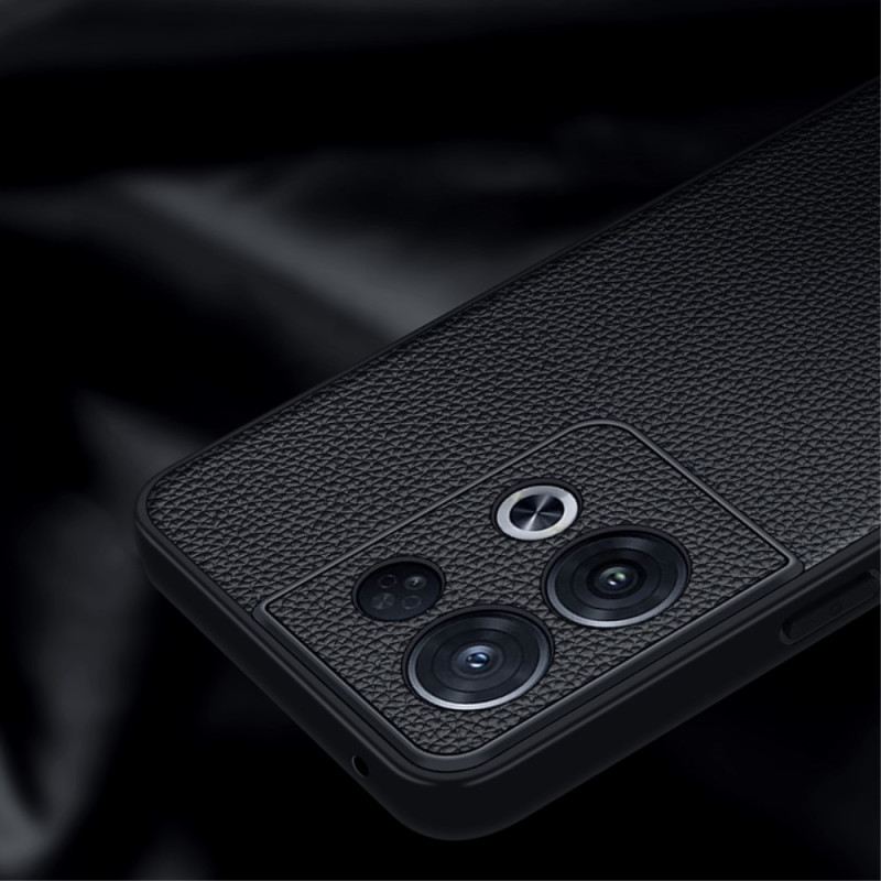 Maskica Oppo Reno 8 Prava Litchi Koža
