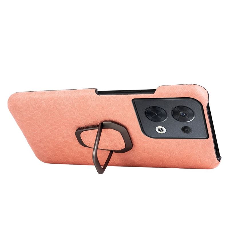 Maskica Oppo Reno 8 Saće S Prstenastom Potporom