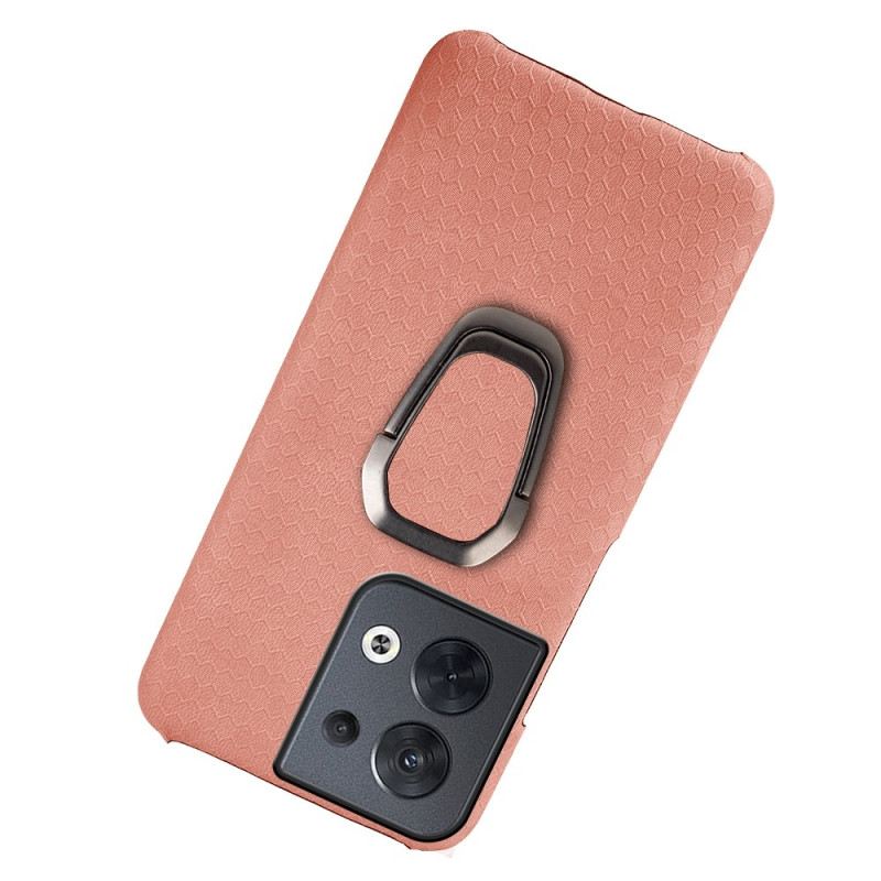 Maskica Oppo Reno 8 Saće S Prstenastom Potporom