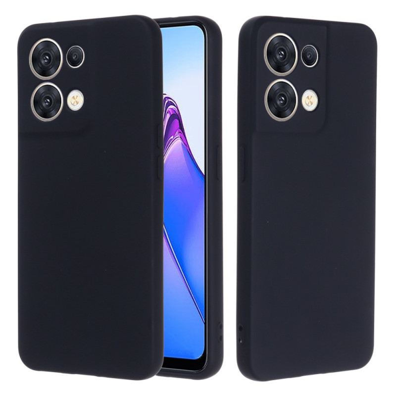 Maskica Oppo Reno 8 Tekući Silikon S Remenčićima