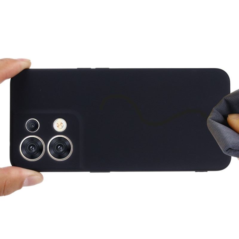 Maskica Oppo Reno 8 Tekući Silikon S Remenčićima