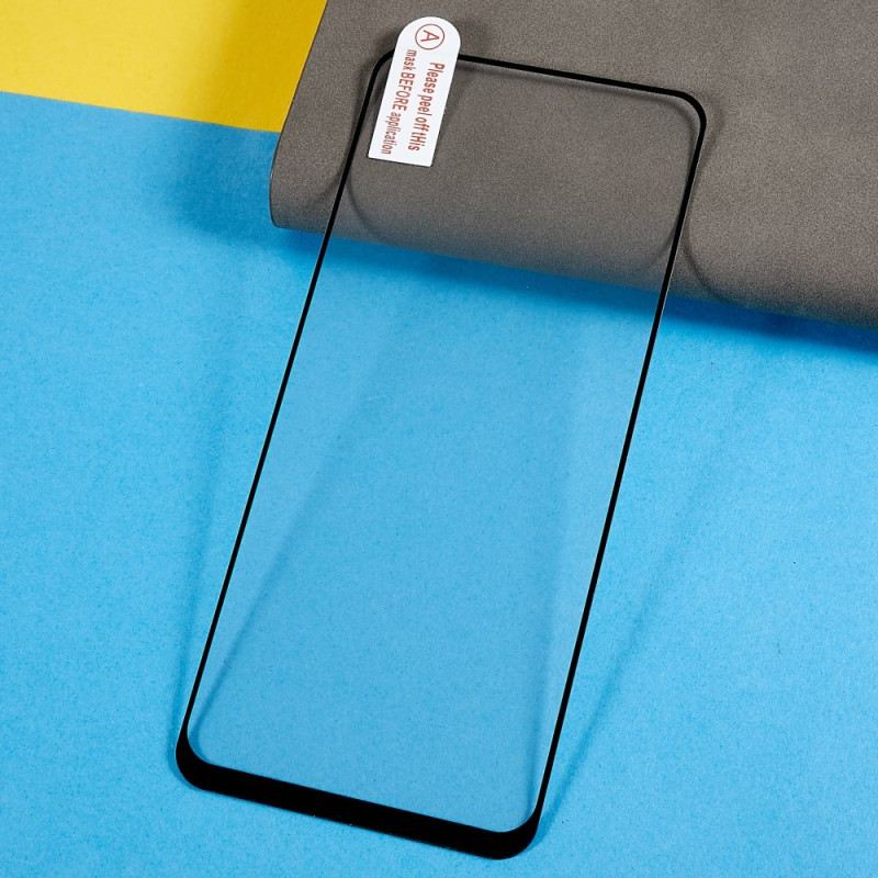 Oppo Reno 8 Kaljeno Staklo. Zaštitno Staklo. Crni Rubovi