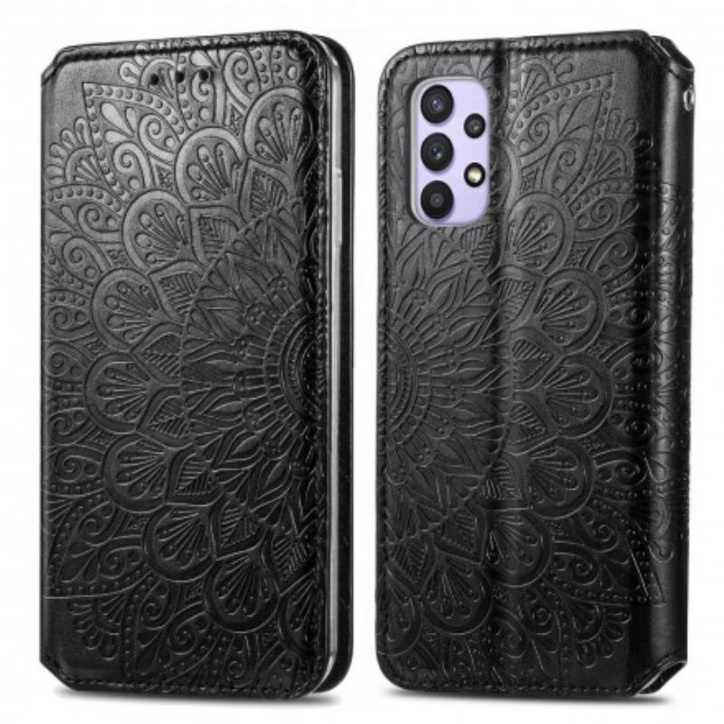 Flip Futrola Samsung Galaxy A32 Kožna Futrola Mandala