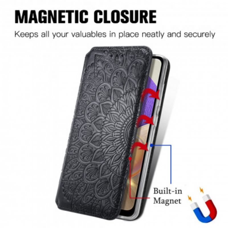 Flip Futrola Samsung Galaxy A32 Kožna Futrola Mandala