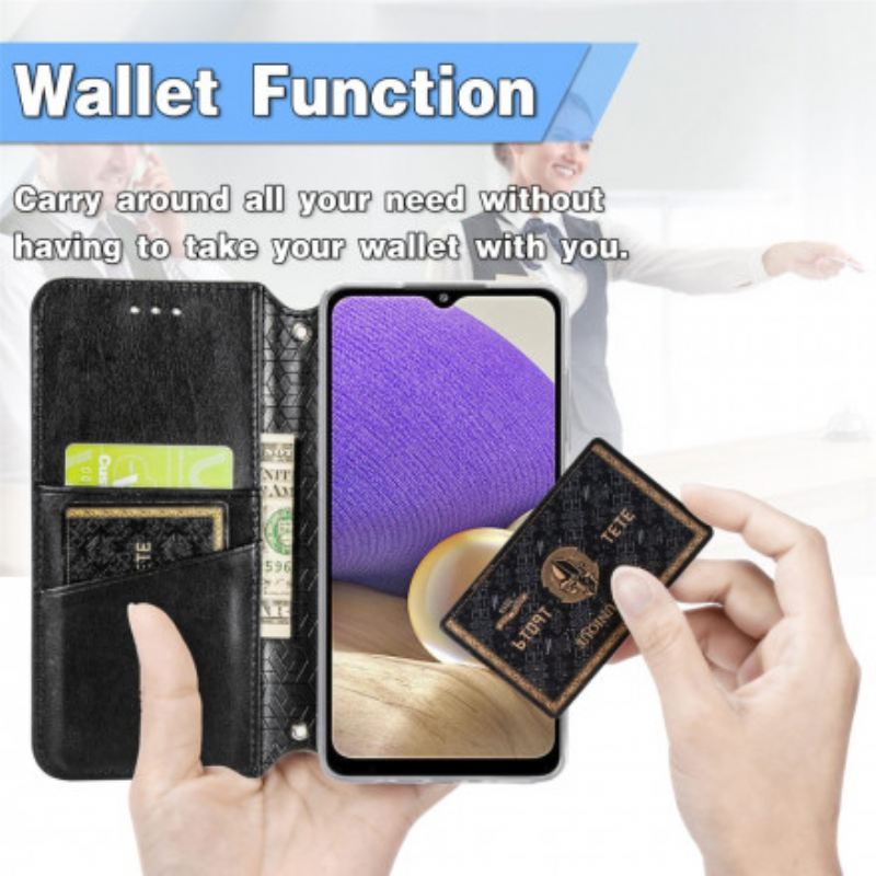Flip Futrola Samsung Galaxy A32 Kožna Futrola Mandala