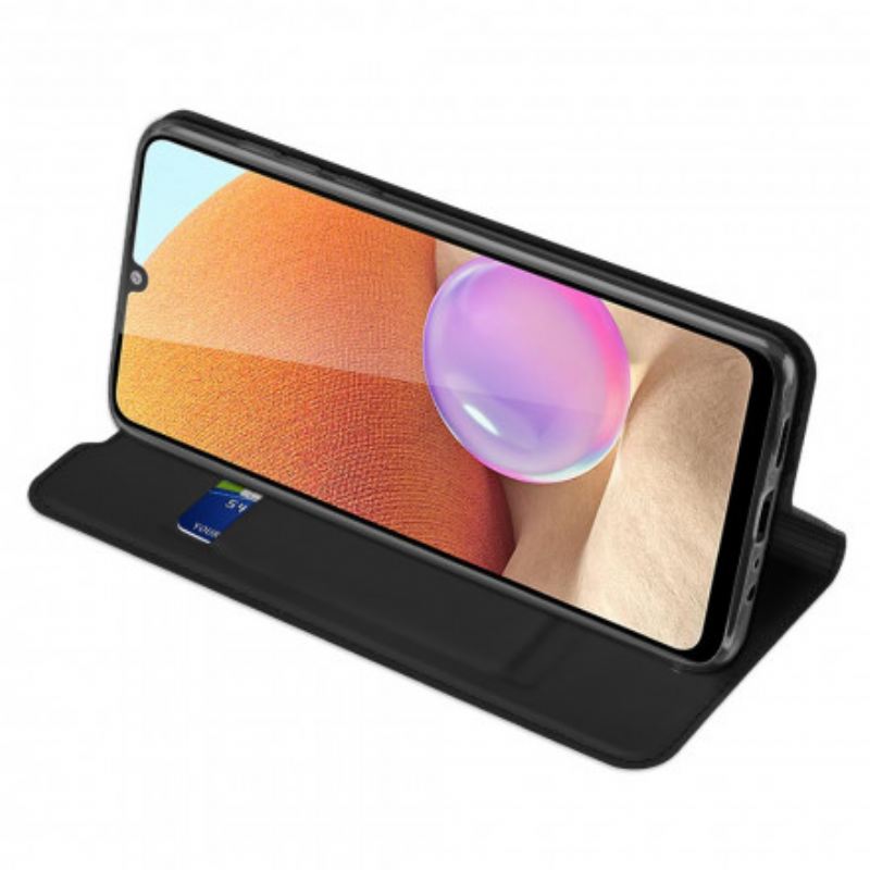 Flip Futrola Samsung Galaxy A32 Kožna Futrola Skin Pro Series Dux Ducis
