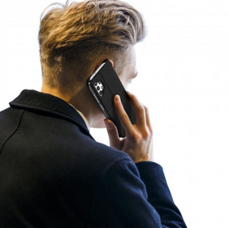 Flip Futrola Samsung Galaxy A32 Kožna Futrola Skin Pro Series Dux Ducis