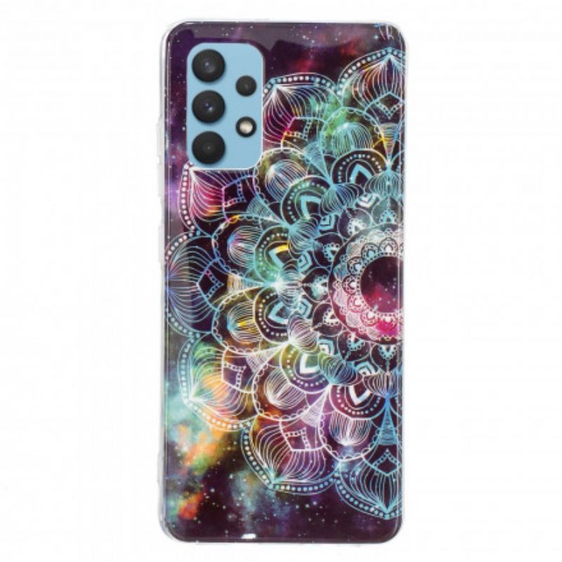 Maskica Samsung Galaxy A32 Fluorescentna Cvjetna Serija