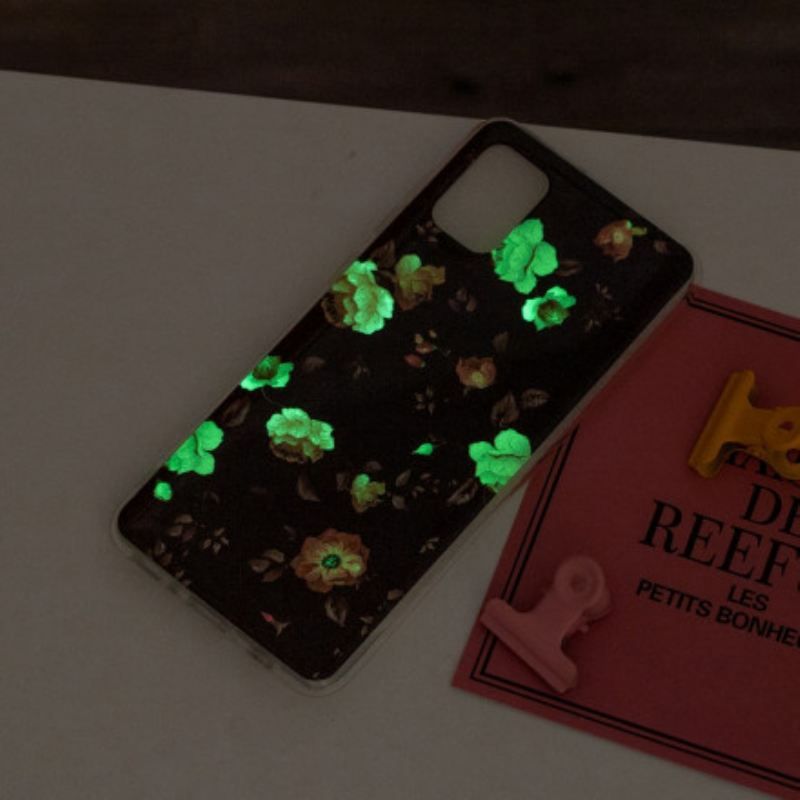 Maskica Samsung Galaxy A32 Fluorescentna Cvjetna Serija