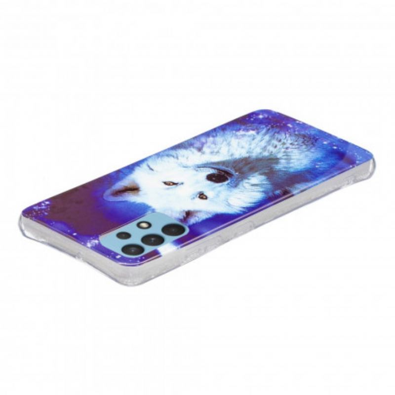 Maskica Samsung Galaxy A32 Fluorescentna Vučja Serija