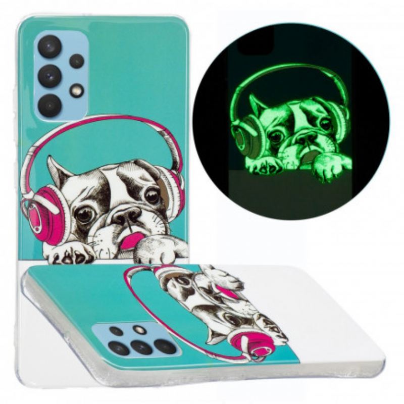Maskica Samsung Galaxy A32 Fluorescentni Pas