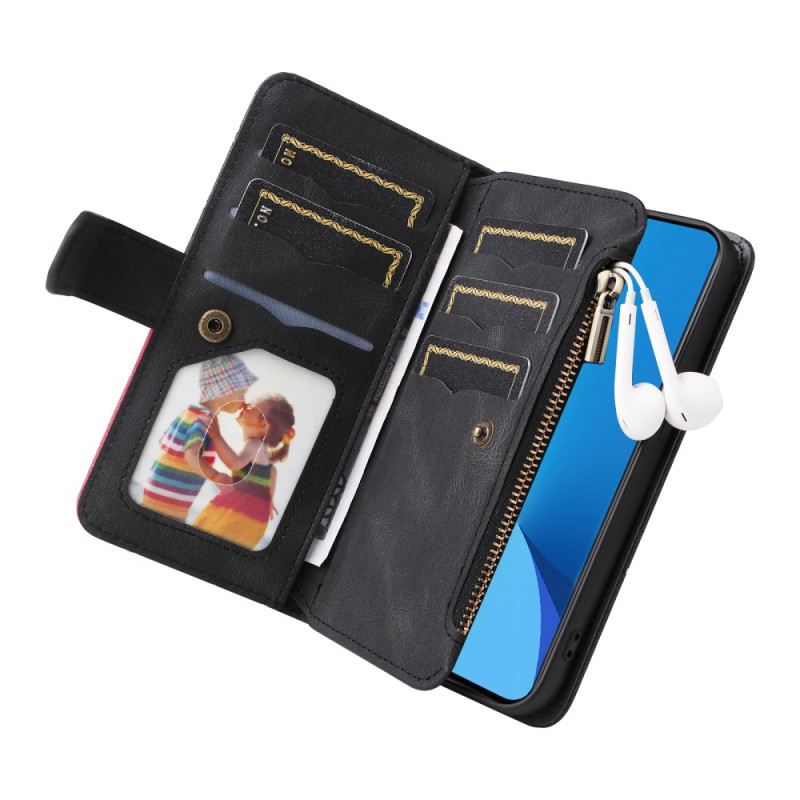 Flip Futrola Xiaomi 12 Lite Dvobojna Torbica S Novčićima