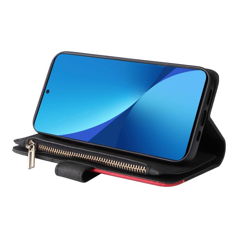 Flip Futrola Xiaomi 12 Lite Dvobojna Torbica S Novčićima
