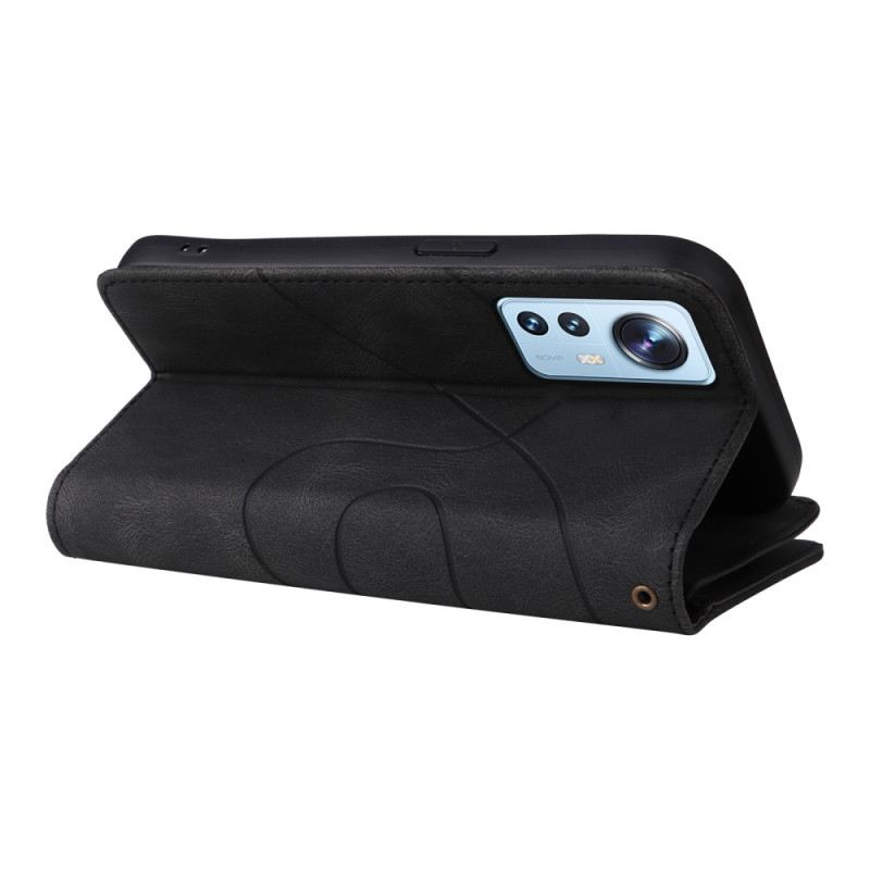 Flip Futrola Xiaomi 12 Lite Dvobojna Torbica S Novčićima