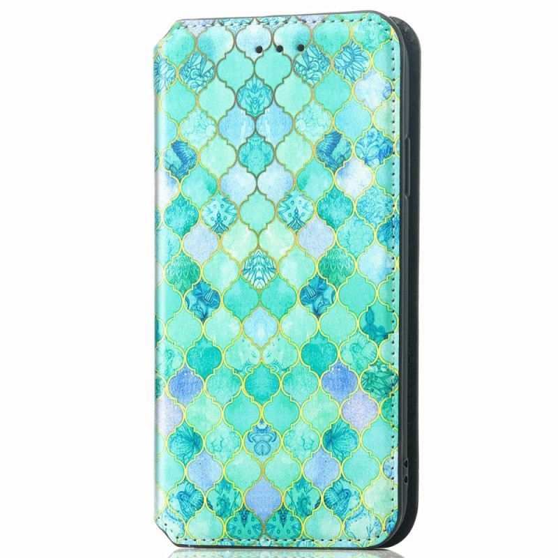 Flip Futrola Xiaomi 12 Lite Kožna Futrola Caseneo Rfid Dizajn