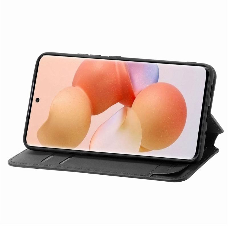 Flip Futrola Xiaomi 12 Lite Kožna Futrola Caseneo Rfid Dizajn