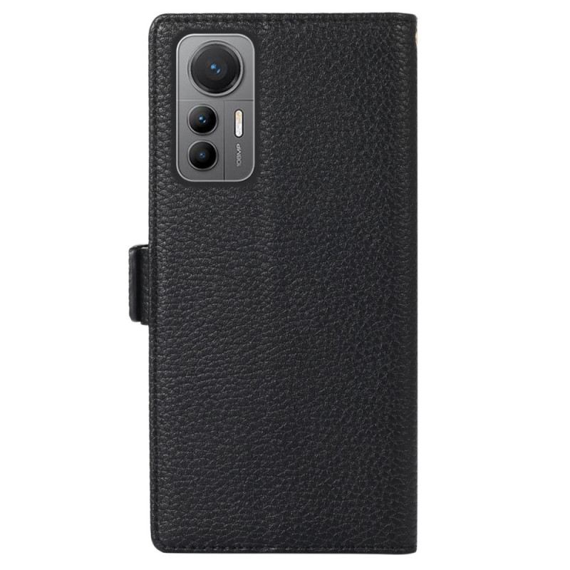 Flip Futrola Xiaomi 12 Lite Kožna Futrola Prednja Torbica I Uzica