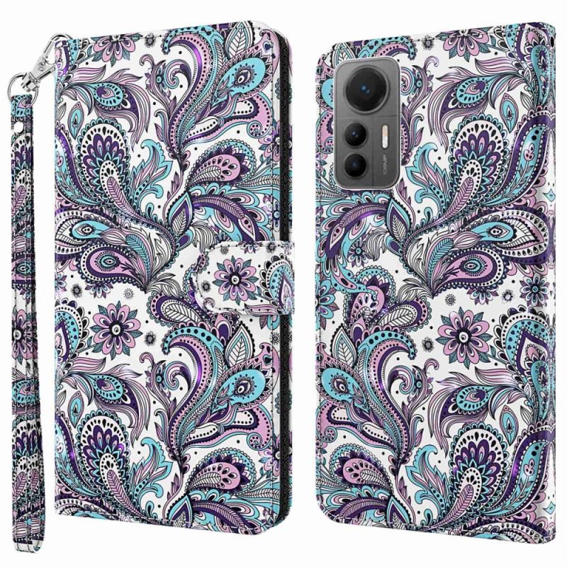 Futrola Xiaomi 12 Lite Paisley Uzorak S Remenčićima