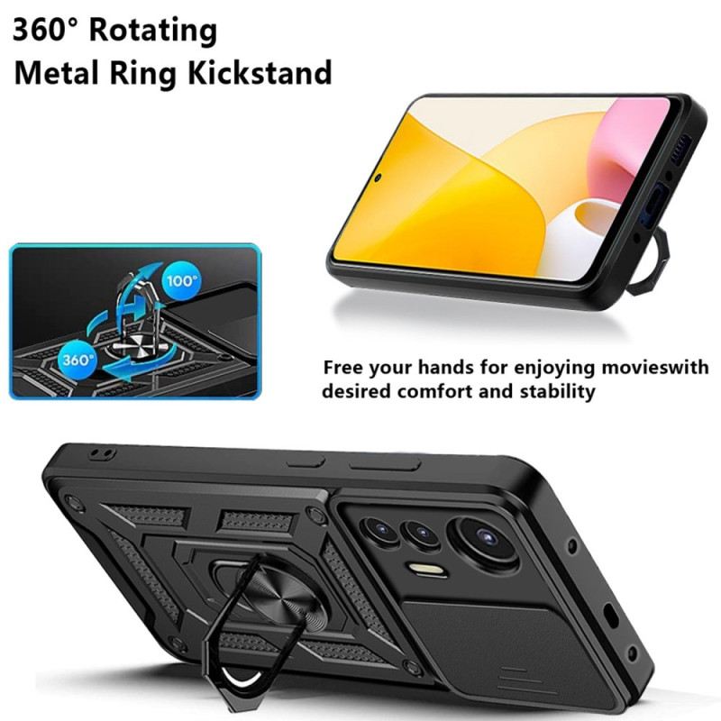 Maskica Xiaomi 12 Lite Dizajn Nosača Prstena