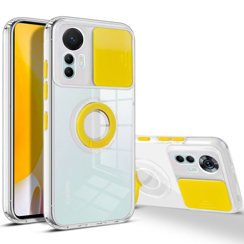 Maskica Xiaomi 12 Lite Prozirna S Nosačem Za Prsten