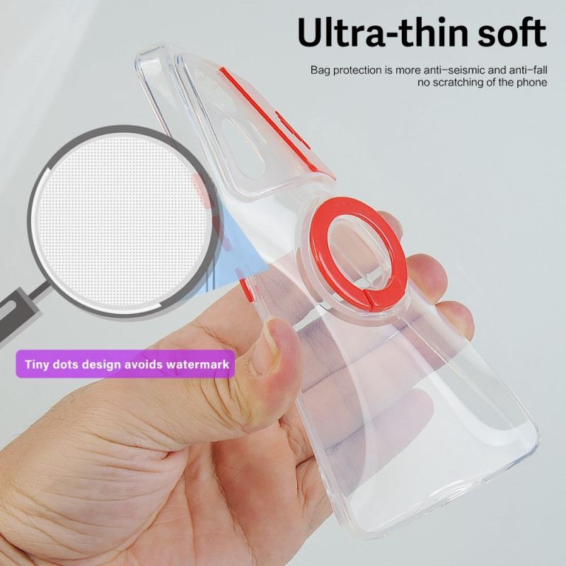 Maskica Xiaomi 12 Lite Prozirna S Nosačem Za Prsten