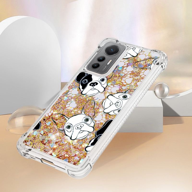 Maskica Xiaomi 12 Lite Šljokice Mr Dog