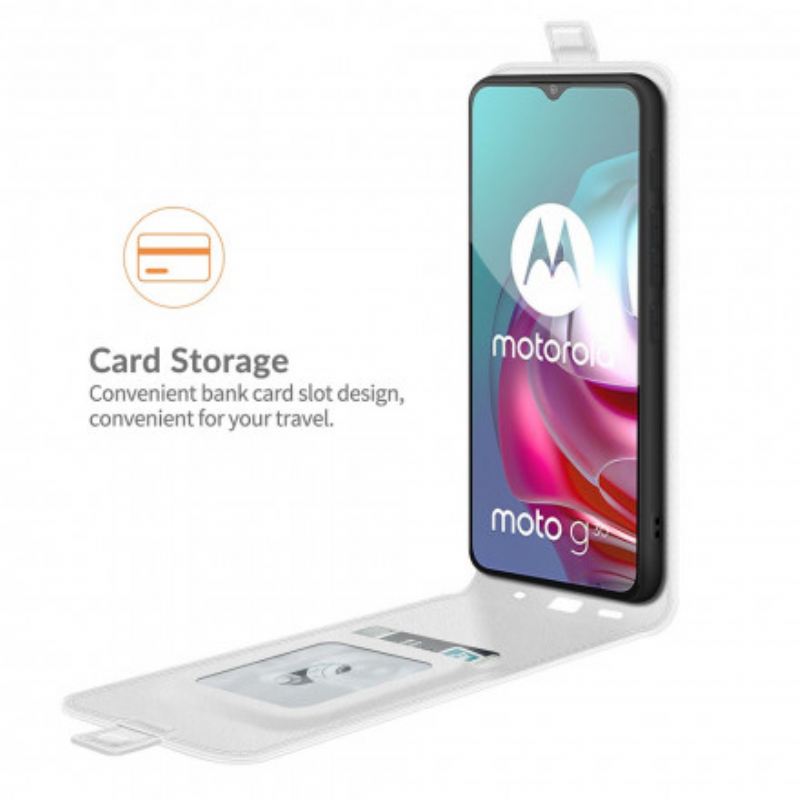 Flip Futrola Moto G30 / G10 Kožna Futrola Efekt Kože Okomitog Preklopa