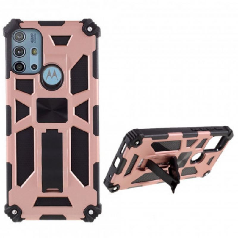 Maskica Moto G30 / G10 Dvobojna Uklonjiva Podrška