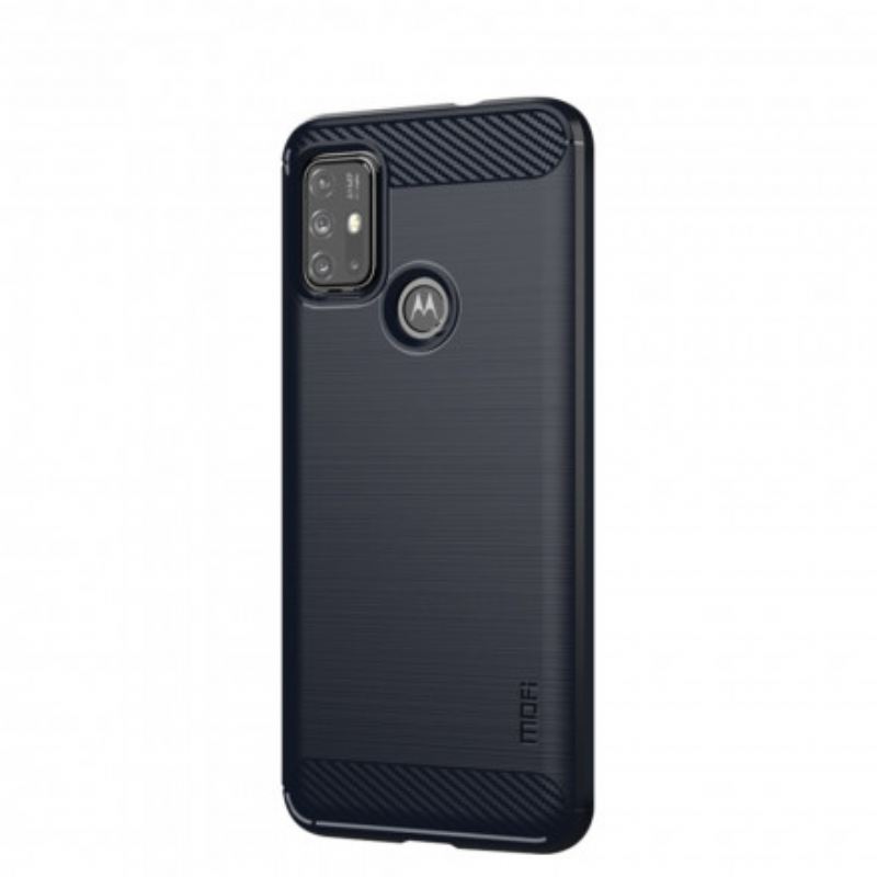 Maskica Moto G30 / G10 Mofi Brušena Karbonska Vlakna