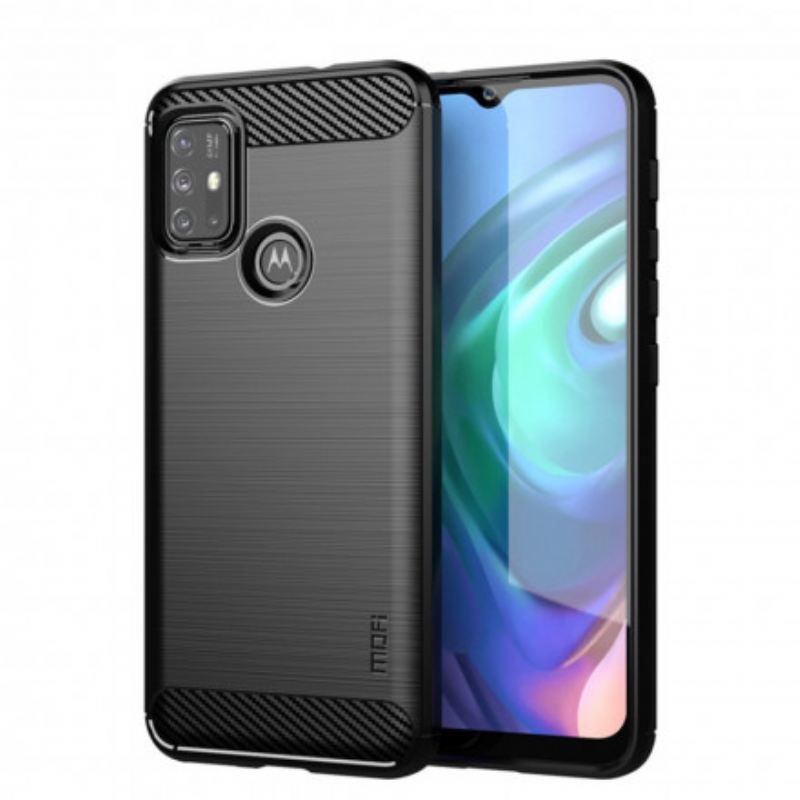 Maskica Moto G30 / G10 Mofi Brušena Karbonska Vlakna