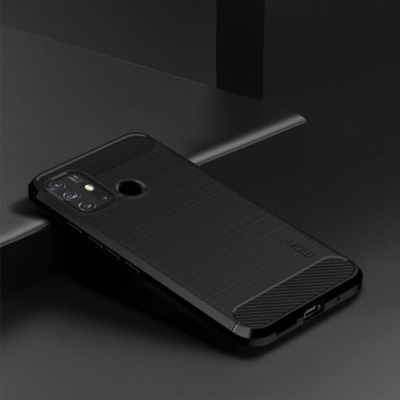 Maskica Moto G30 / G10 Mofi Brušena Karbonska Vlakna