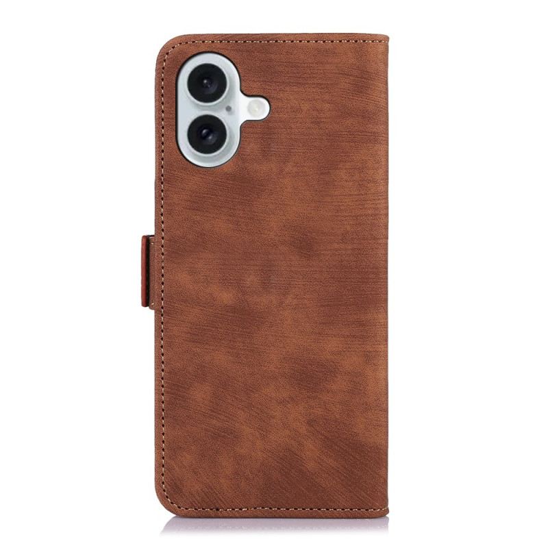 Kožna Futrola iPhone 16 Abeel Vintage Umjetna Koža