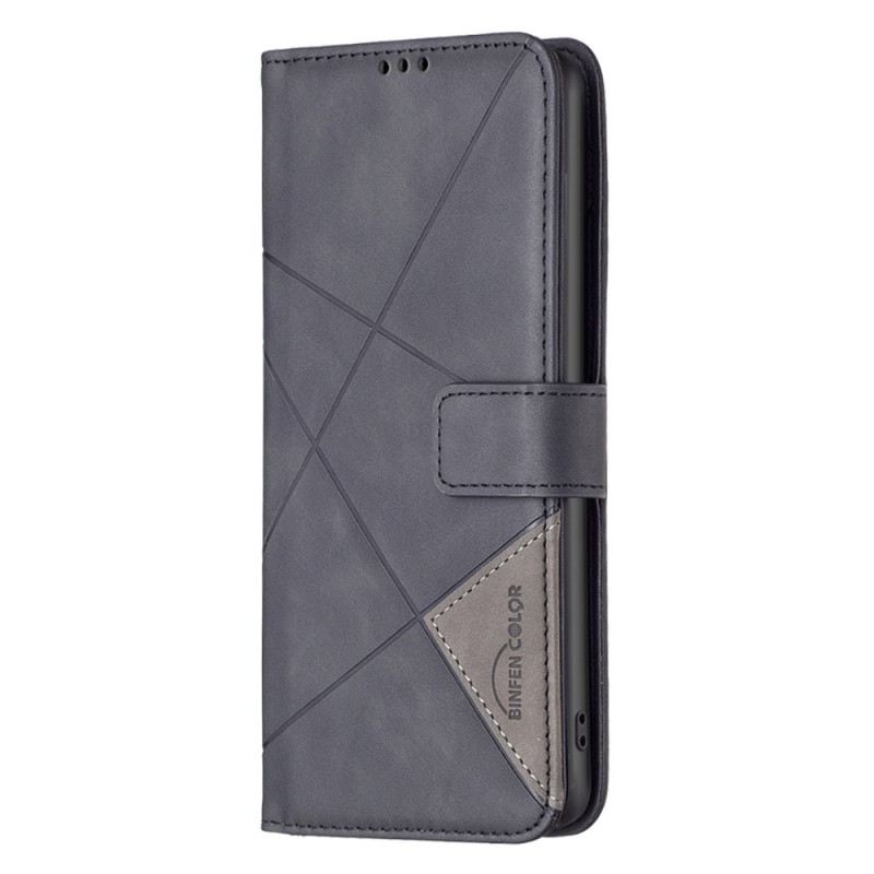 Kožna Futrola iPhone 16 Geometrija Binfen Boja