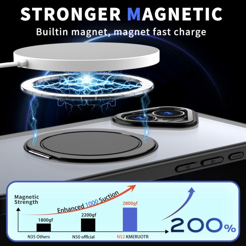 Maskica Za iPhone 16 Magsafe Kompatibilni Držač Prstena