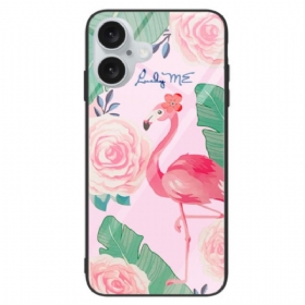 Maskica Za iPhone 16 Ptica Od Kaljenog Stakla