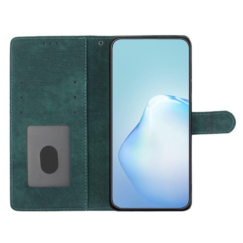 Kožna Futrola Za Samsung Galaxy A55 5g Efekt Antilopa S Remenom